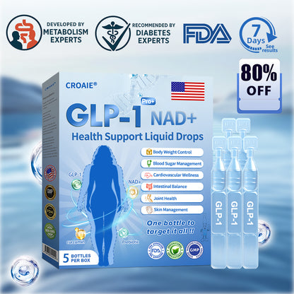 【🇺🇸Doctor's Recommendation👨‍⚕️】Croaie® 𝐆𝐋𝐏-𝟏 𝐏𝐑𝐎+ 𝟔-𝐢𝐧-𝟏 𝐇𝐞𝐚𝐥𝐭𝐡 𝐒𝐮𝐩𝐩𝐨𝐫𝐭 𝐋𝐢𝐪𝐮𝐢𝐝 𝐃𝐫𝐨𝐩𝐬 💪Use once every two days | Lose 20 pounds quickly | Reduce sugar by 90%)