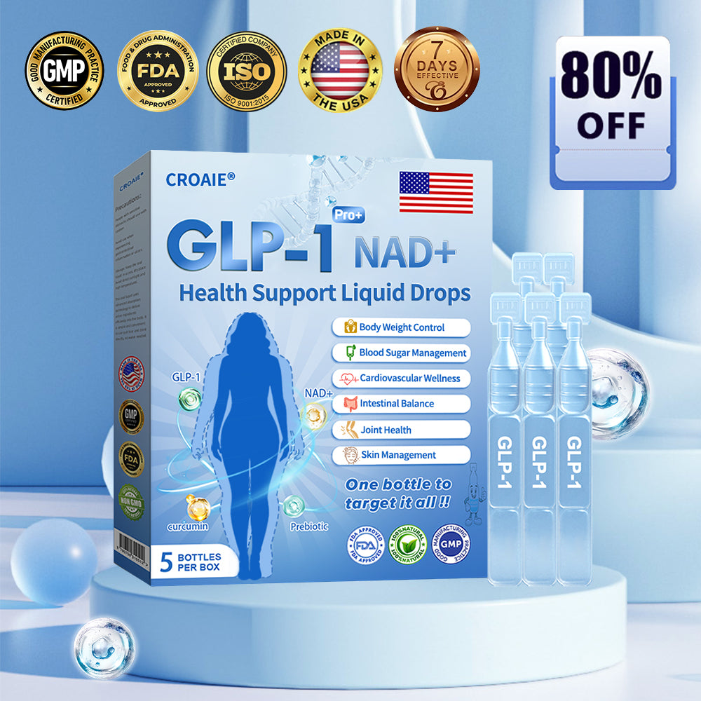 【🇺🇸Doctor's Recommendation👨‍⚕️】Croaie® 𝐆𝐋𝐏-𝟏 𝐏𝐑𝐎+ 𝟔-𝐢𝐧-𝟏 𝐇𝐞𝐚𝐥𝐭𝐡 𝐒𝐮𝐩𝐩𝐨𝐫𝐭 𝐋𝐢𝐪𝐮𝐢𝐝 𝐃𝐫𝐨𝐩𝐬 💪Use once every two days | Lose 20 pounds quickly | Reduce sugar by 90%)