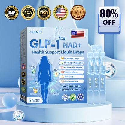 【🇺🇸Doctor's Recommendation👨‍⚕️】Croaie® 𝐆𝐋𝐏-𝟏 𝐏𝐑𝐎+ 𝟔-𝐢𝐧-𝟏 𝐇𝐞𝐚𝐥𝐭𝐡 𝐒𝐮𝐩𝐩𝐨𝐫𝐭 𝐋𝐢𝐪𝐮𝐢𝐝 𝐃𝐫𝐨𝐩𝐬 💪Use once every two days | Lose 20 pounds quickly | Reduce sugar by 90%)