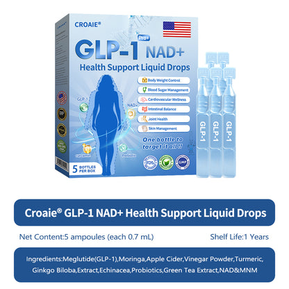 【🇺🇸Doctor's Recommendation👨‍⚕️】Croaie® 𝐆𝐋𝐏-𝟏 𝐏𝐑𝐎+ 𝟔-𝐢𝐧-𝟏 𝐇𝐞𝐚𝐥𝐭𝐡 𝐒𝐮𝐩𝐩𝐨𝐫𝐭 𝐋𝐢𝐪𝐮𝐢𝐝 𝐃𝐫𝐨𝐩𝐬 💪Use once every two days | Lose 20 pounds quickly | Reduce sugar by 90%)
